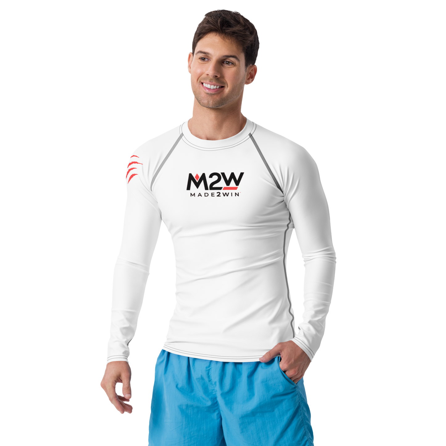 M2W | Rashguard "RED SCRATCH"