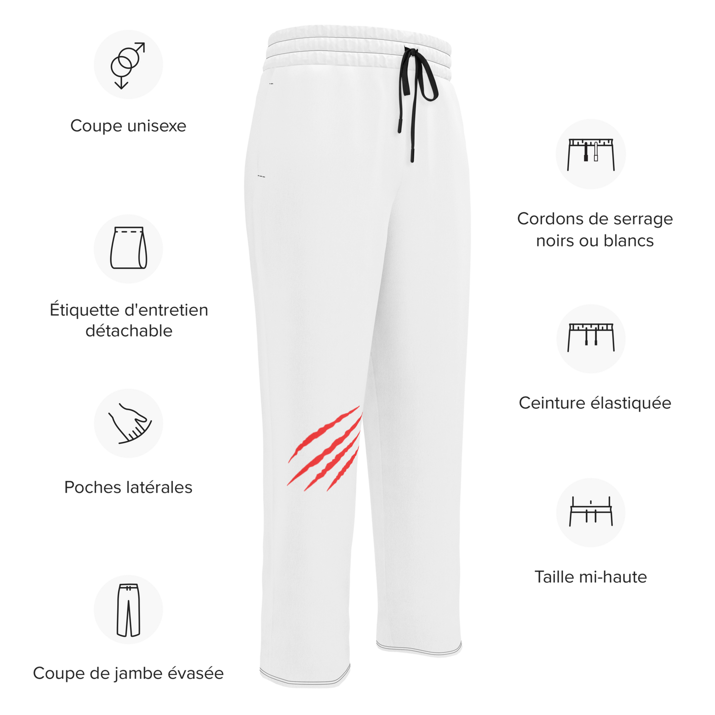 M2W | Jogging large "RED SCRATCH"