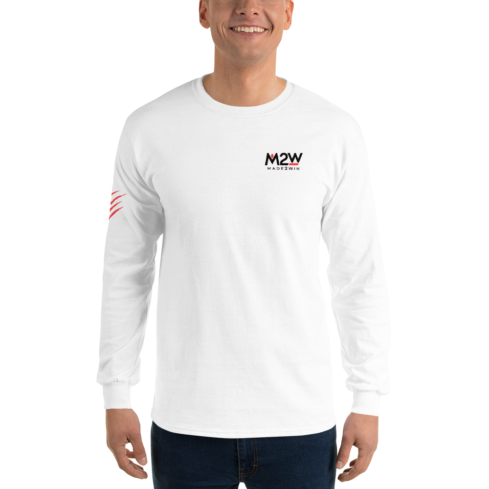 M2W | T-shirt manches longues "RED SCRATCH"